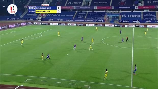 Indian Super League: Bengaluru 1-2 Hyderabad