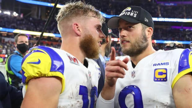 Cooper Kupp and Matthew Stafford