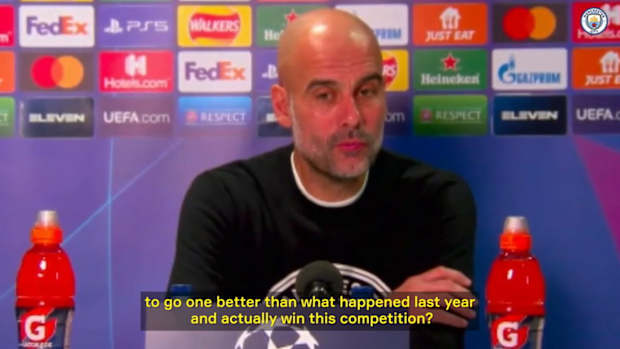 Guardiola on winning the Champions League