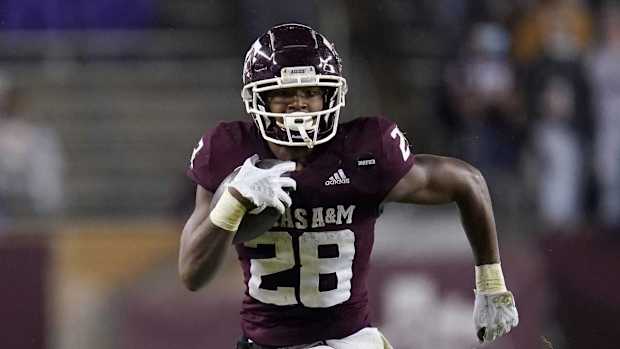 Running Back Isaiah Spiller, Texas A&M