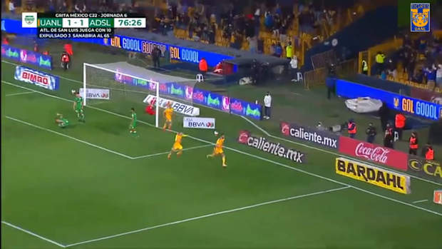 Gignac's header seal Tigres comeback vs Atlético San Luis