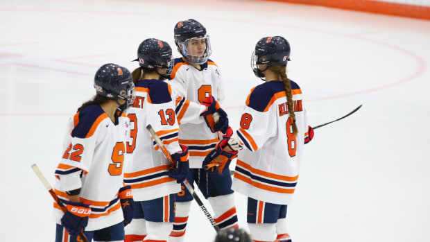 Three Teammates Ice Hockey