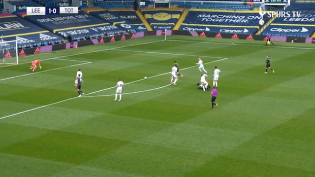 Heung-min Son finishes team move vs Leeds United