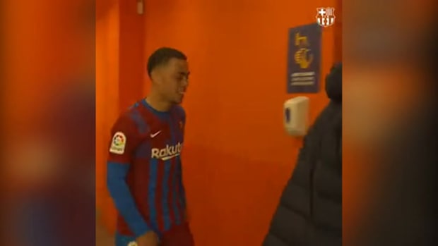 FC Barcelona's celebrations after win vs Athletic Club