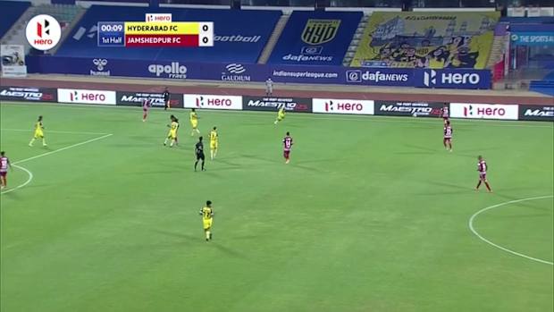 Indian Super League: Hyderabad 0-3 Jamshedpur