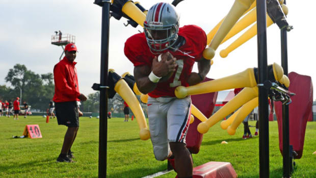 The college football schedule moves towards spring practice in anticipation of the fall season.
