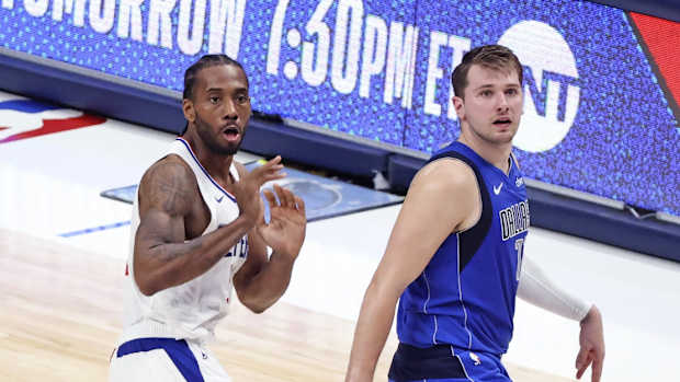 Luka Doncic, NBA Playoffs, Dallas Mavericks, LA Clippers, Kawhi Leonard