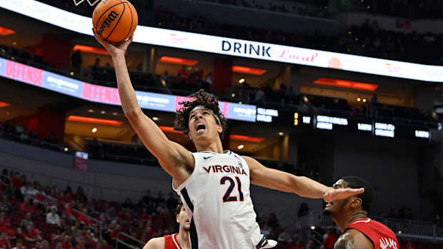 Kadin Shedrick, Virginia Cavaliers men's basketball at Louisville