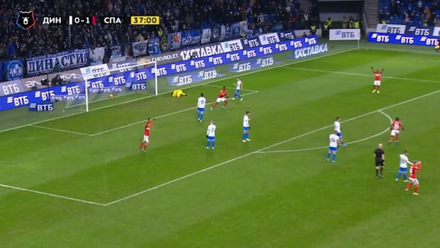 Quincy Promes screamer against Dynamo Moscow