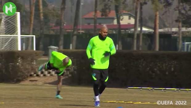 Inter last training session before Liverpool clash