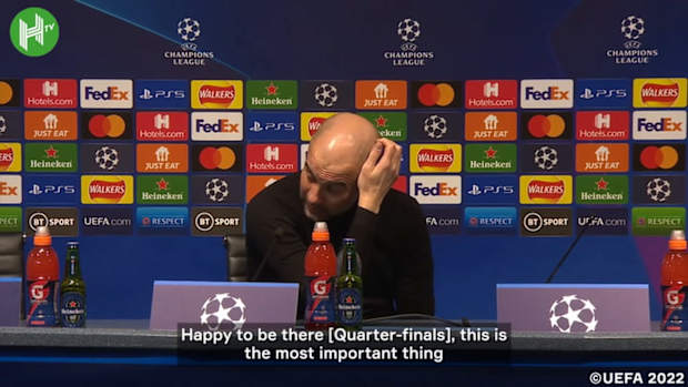 Guardiola on City's chances of reaching the final again