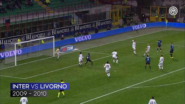 Samuel Eto'o's top five goals at Inter