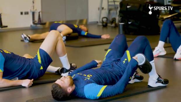 Kane, Son and stars prepare for Man United trip