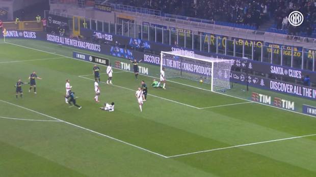 Dumfries' winning goal vs Torino
