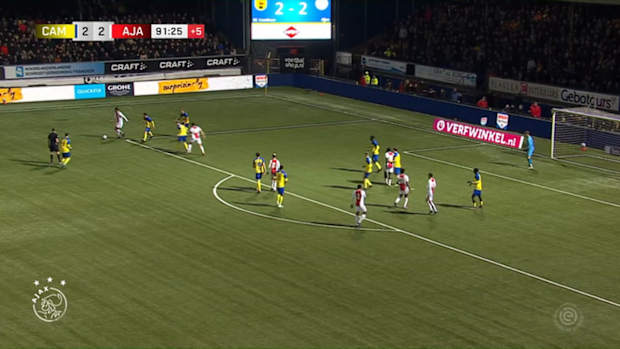 Gravenberch's incredible goal vs Cambuur