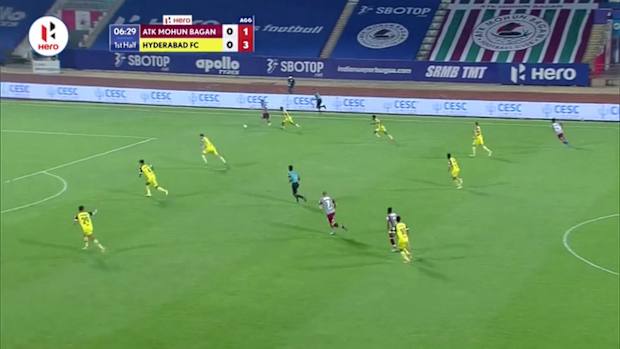 Indian Super League: ATK Mohun Bagan 1-0 Hyderabad