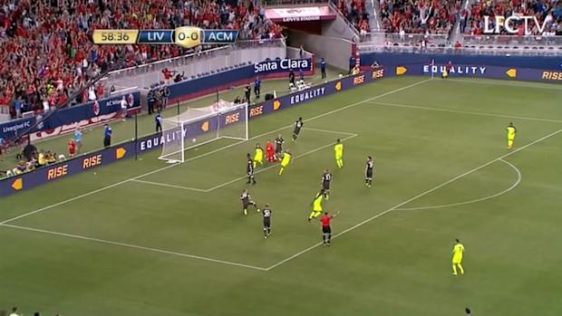 Divock Origi Puts Liverpool Ahead Against AC Milan