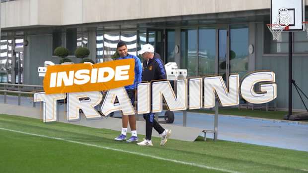 Real Madrid's last training before El Clásico: Great goals from Vini jr, Modrić and Casemiro