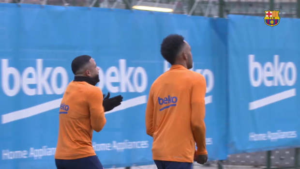 Barça's final preparations for El Clásico