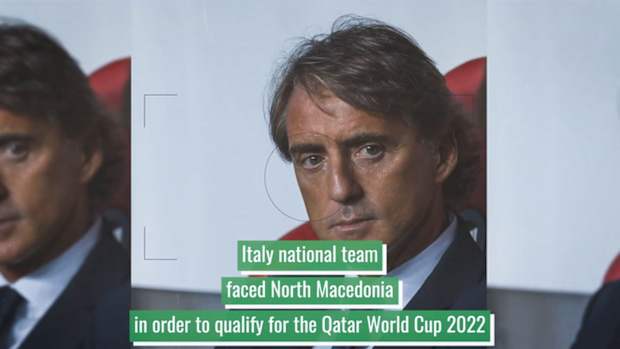 Italy national team knocked out by North Macedonia