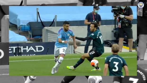 The best of Riyad Mahrez's touch at Man City