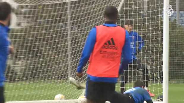 Lucas Vázquez is preparing for the Celta game