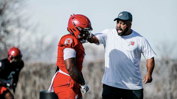 Jaylon Glover, Quinton Ganther, Utah Spring Camp.