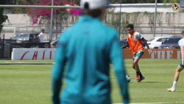 Club América prepare for game at Necaxa