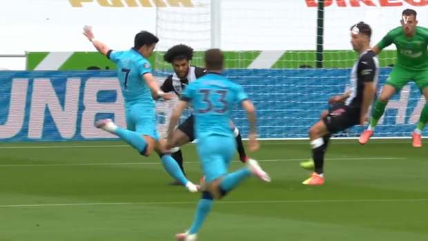Heung-Min Son's goals against Newcastle