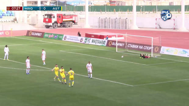Pedro Eugenio's screamer against Maqtaaral