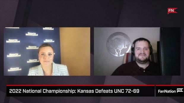 2022 National Championship Kansas Defeats UNC 72-69
