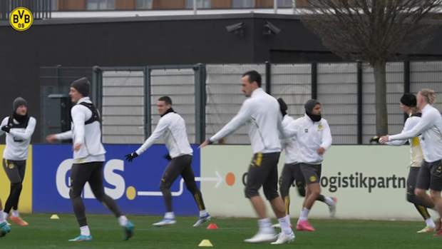 BVB stars prepare for Stuttgart