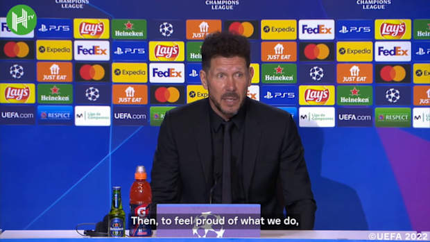 Simeone isn't satisfied with being proud: 'Winning is my first priority in life'