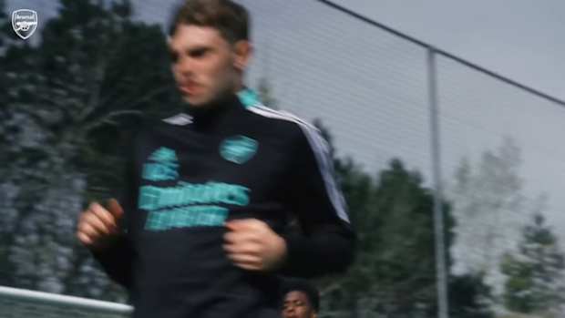 Shooting practice: Arsenal get ready for Southampton trip
