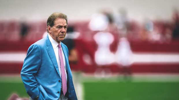 Nick Saban, 2022 A-Day Game