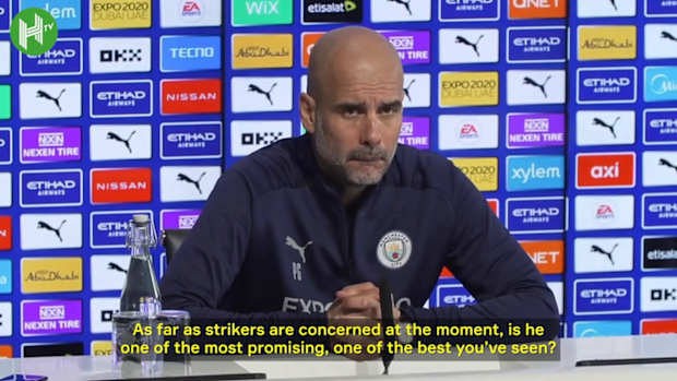 Guardiola refuses to talk about Haaland