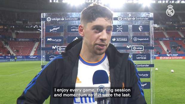 Federico Valverde: 'We're a step closer to our objective'