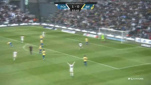 Unstoppable top corner thunderbolt from Denmark