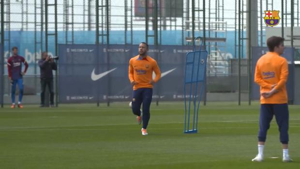 Barça forwards excel in shooting drills ahead of Rayo Vallecano match