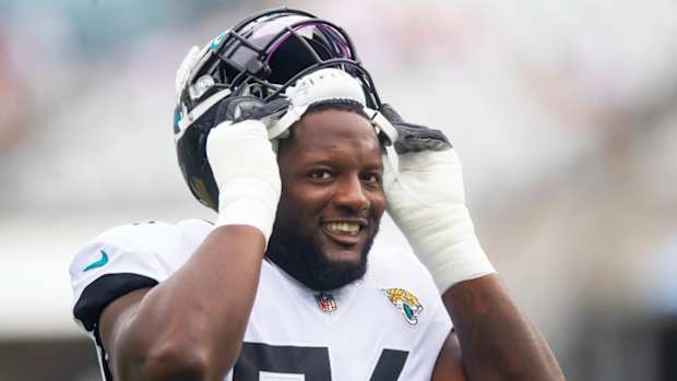 Jaguars offensive tackle Cam Robinson.