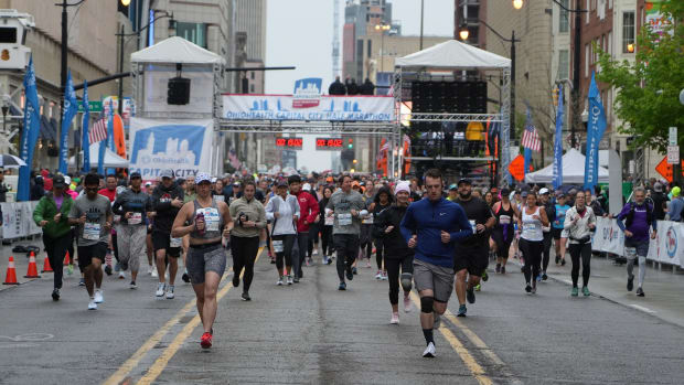 marathon running