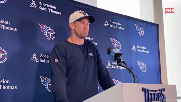 Ryan Tannehill Reacts to Titans  Drafting Malik Willis