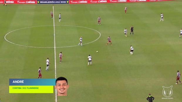 André’s cheeky nutmeg vs Coritiba