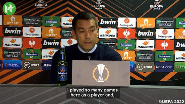 Van Bronckhorst: 'I'm so proud of my team'