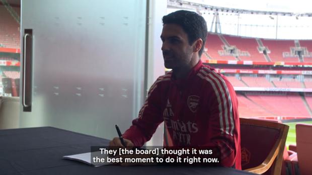 Arteta signs new contract until 2025