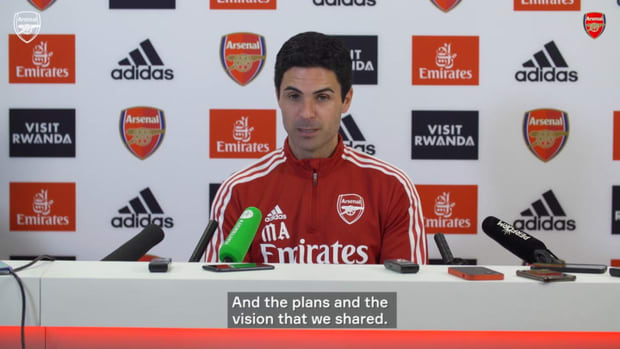 Arteta: 'the club offered me the contract after three straight defeats'