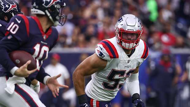 Davis Mills and Kyle Van Noy