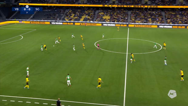 A great assist leads to a great dribble and a great goal in Switzerland