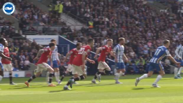 Pitchside: Brighton rip Manchester United apart