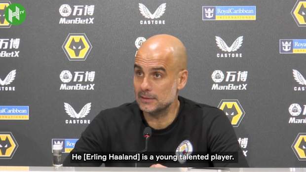 Guardiola's first words on Haaland signing